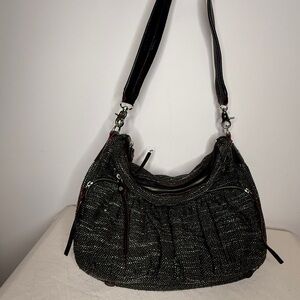 MZ Wallace Black and Gray Women's Bag